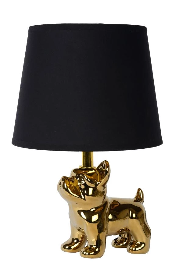 Lucide EXTRAVAGANZA SIR WINSTON - Table lamp - 1xE14 - Gold - turned off